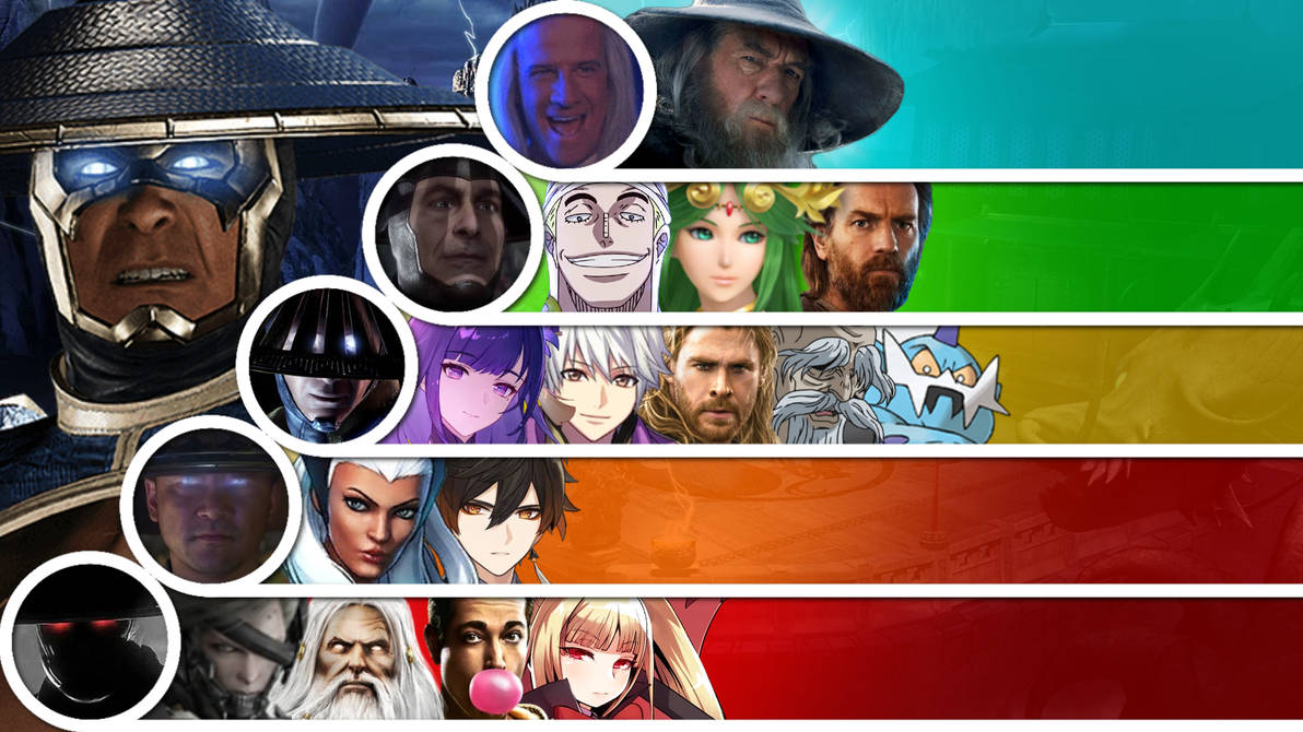 Tier List Raldi Raiden Matchup Tier List by InklingMain on DeviantArt