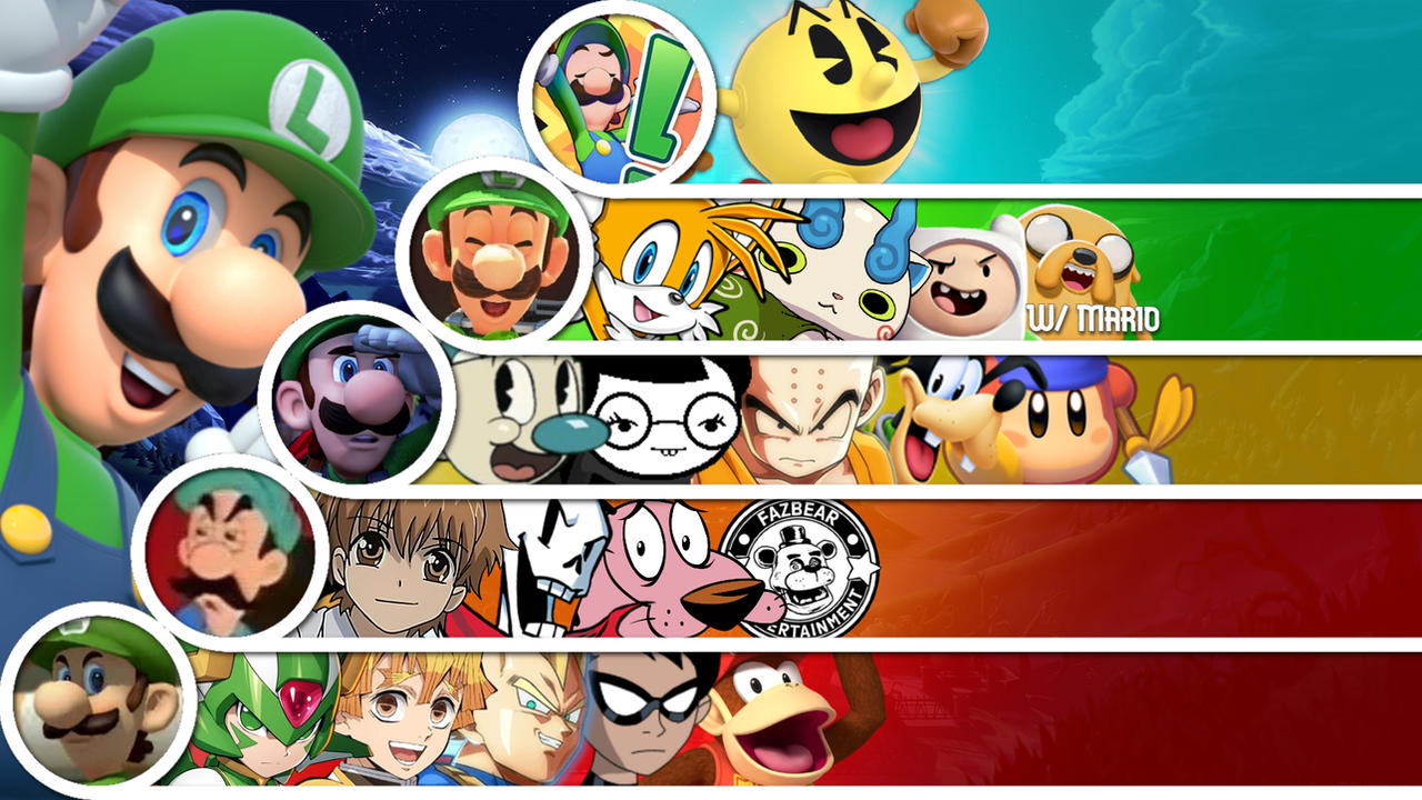 Luigi Matchup Tier List By InklingMain On DeviantArt luigi-matchup-tier-list-by-inklingmain-on-deviantart