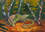 Autumn dragon by Aisha-Autumn