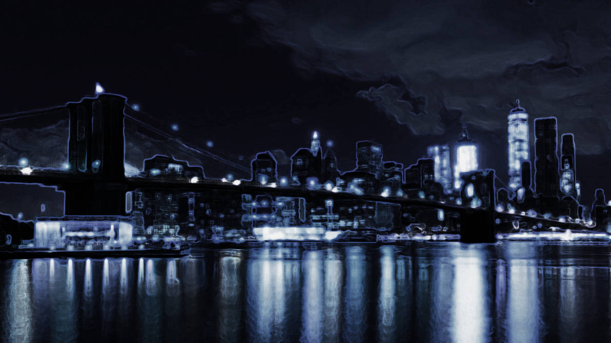 Blue Night by NicoleFinn on DeviantArt
