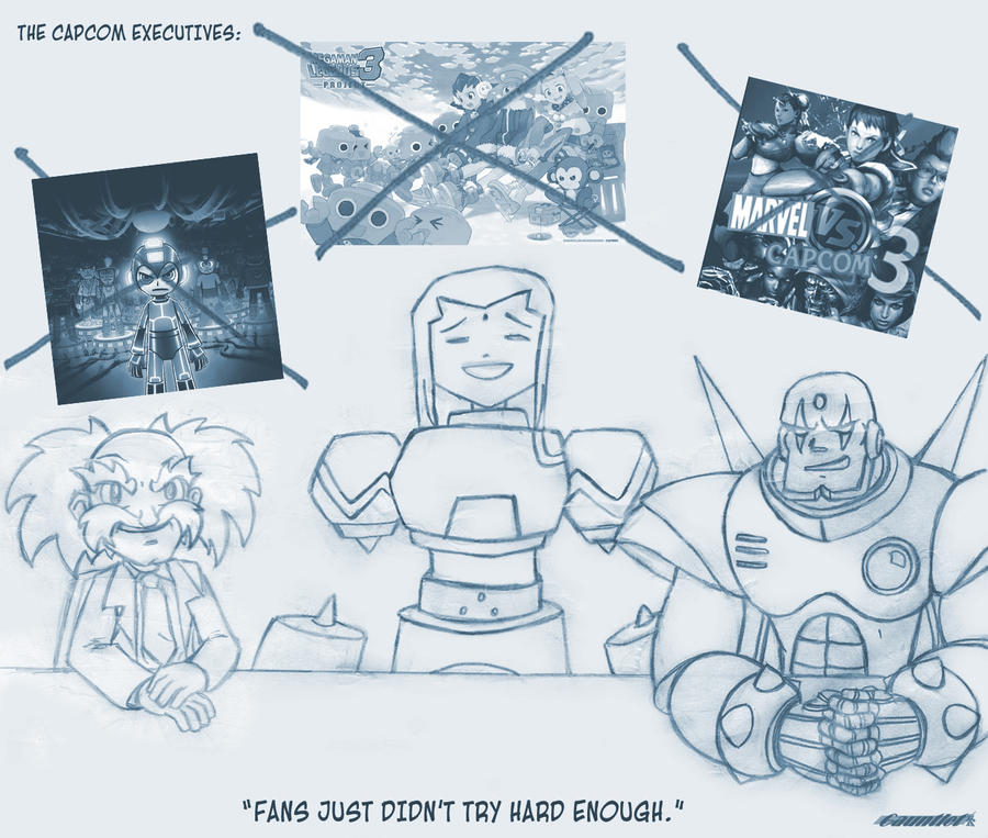 Capcom Control Panel Deviantart A message from Capcom by Gauntlet101010 on DeviantArt