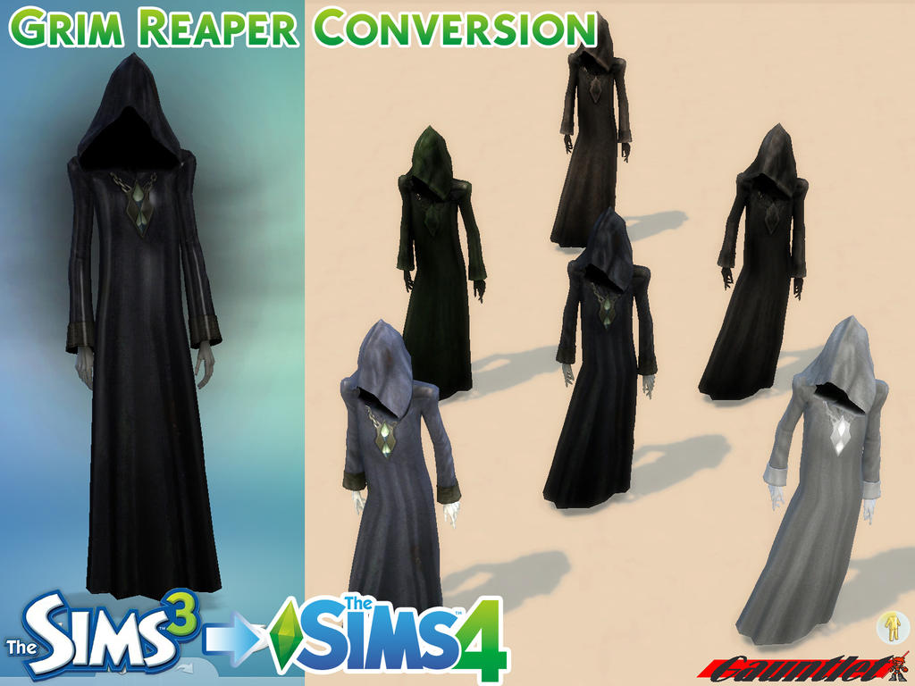 Sims3 to Sims4 Grim Reaper Conversion by Gauntlet101010 on DeviantArt