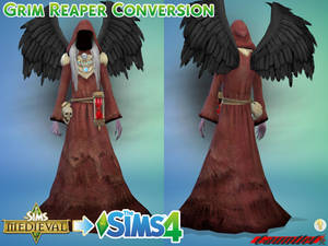 Sims Medieval to Sims4 Grim Reaper Conversion