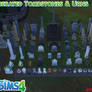 Sims4 Liberated Tombstones and Urns