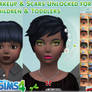 Sims4 Makeup + Scars Unlocked for Kids