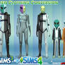 Sims3 to Sims4 Alien Clothing Conversion