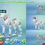Sims2 Pets to Sims4 Robot Pets Conversion