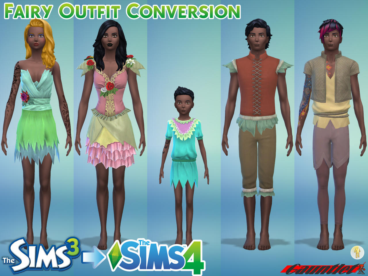 sims 3 fairy dress The Sims Resource