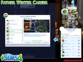 Sims4 Father Winter Career