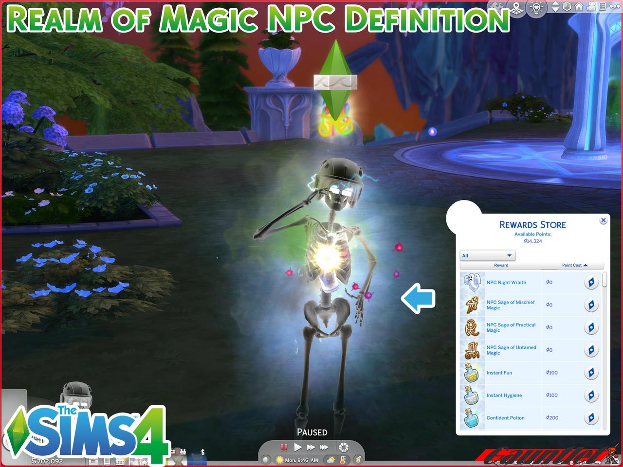 Sims4 Realm of Magic NPC Definition by Gauntlet101010 on DeviantArt