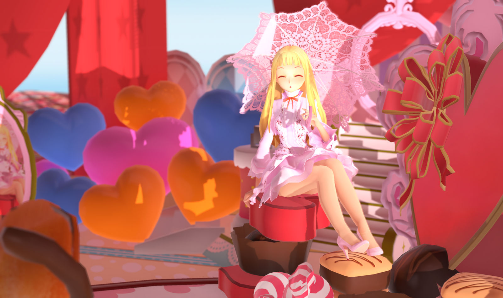 MMD Sakura Rhea edit by MikuMikuDancer on DeviantArt