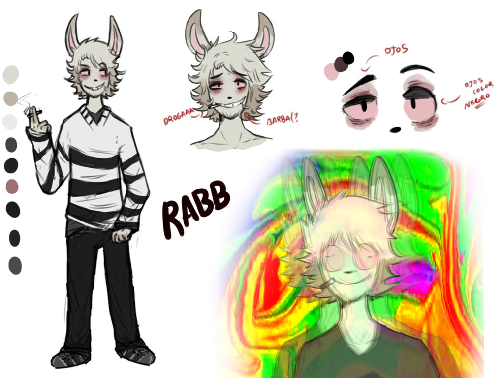 Foolish Rabb Rabb ref by JulliApple on DeviantArt