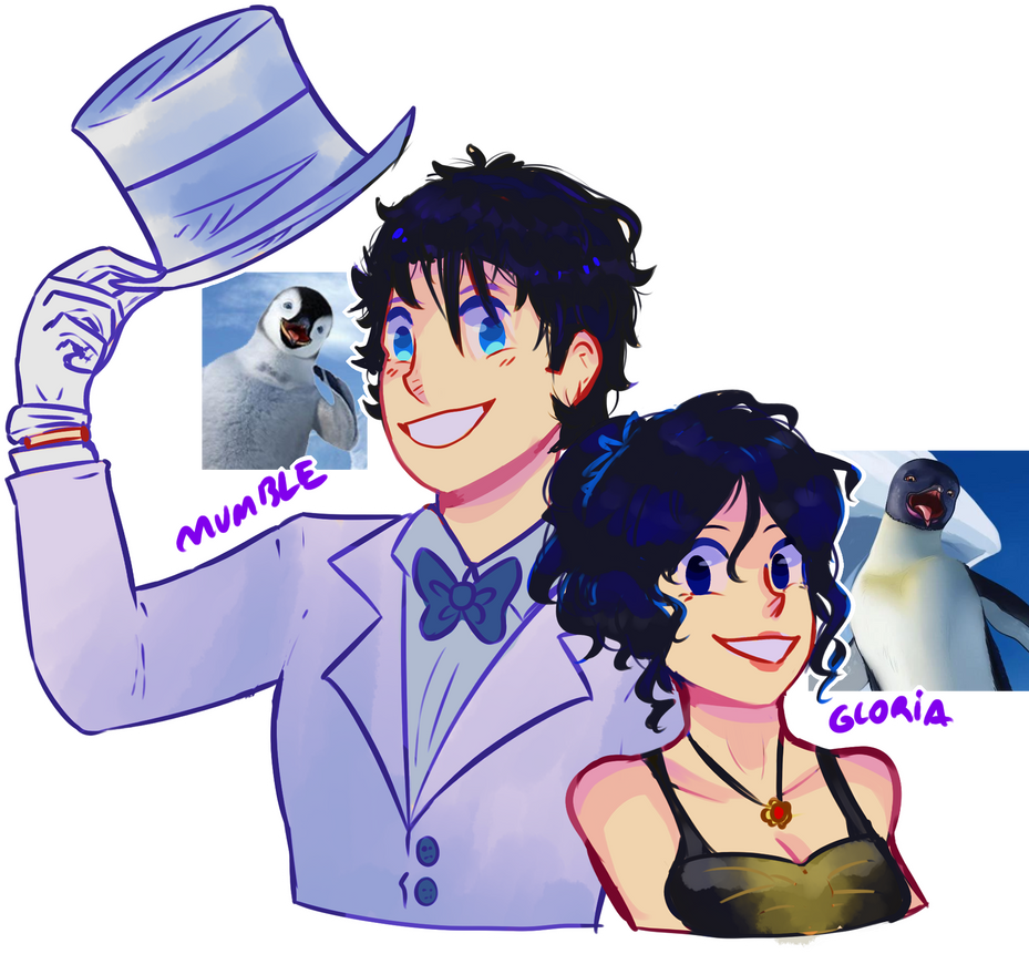 Happy Feet Human By JulliApple On DeviantArt happy-feet-human-by-julliapple-on-deviantart