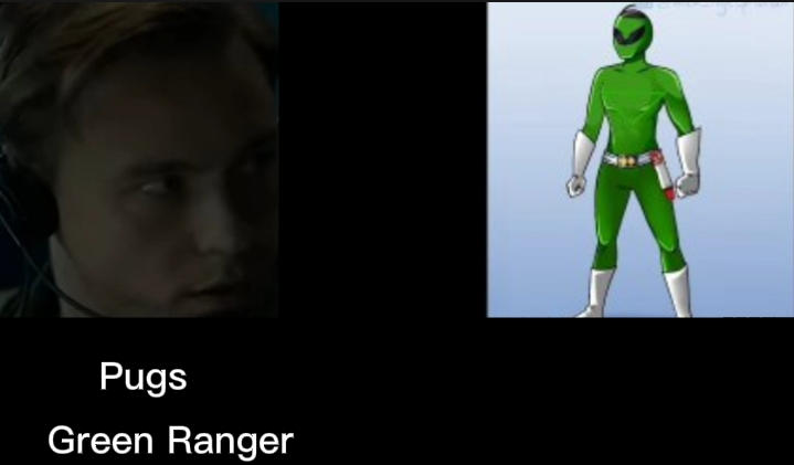 Pug Power Ranger Power Rangers Area 0.7 Green Pugs Mailer by YayPowerRangers on DeviantArt