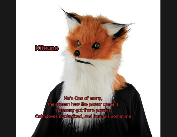 Kitsune Power Ranger Power Rangers Harmony Kitsune by YayPowerRangers on DeviantArt