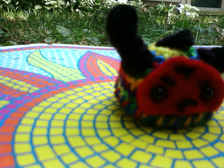 Grumpy Rainbow Lab Rat by TheMidNightShift on DeviantArt