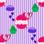 Seamless Cupcake Background 200px