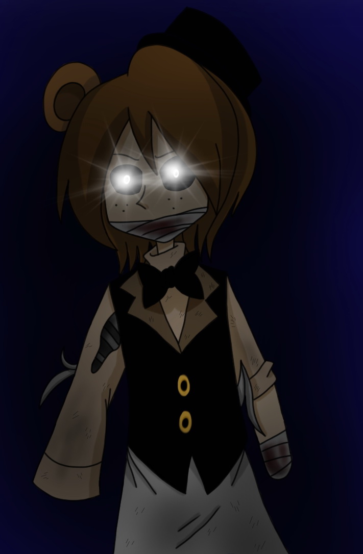 FNaF 4: Nightmare Freddy by SpaceBearr on DeviantArt