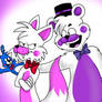 Funtime Foxy and Funtime Freddy