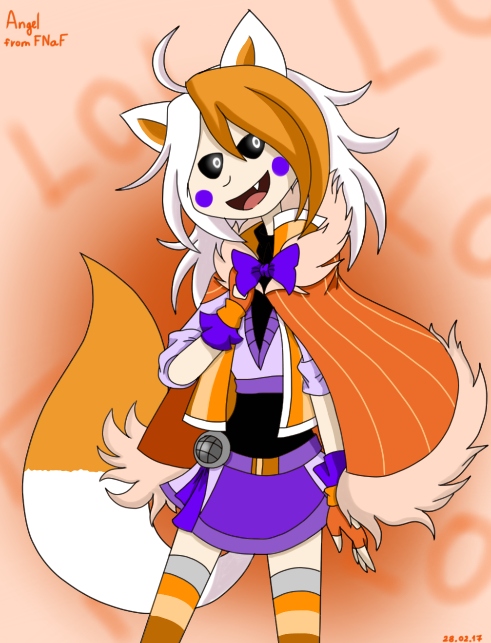 Lolbit (FNaF World) by ArtyJoyful on DeviantArt