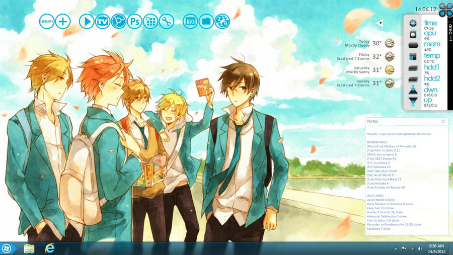 My Desktop 7: Kimi to Boku