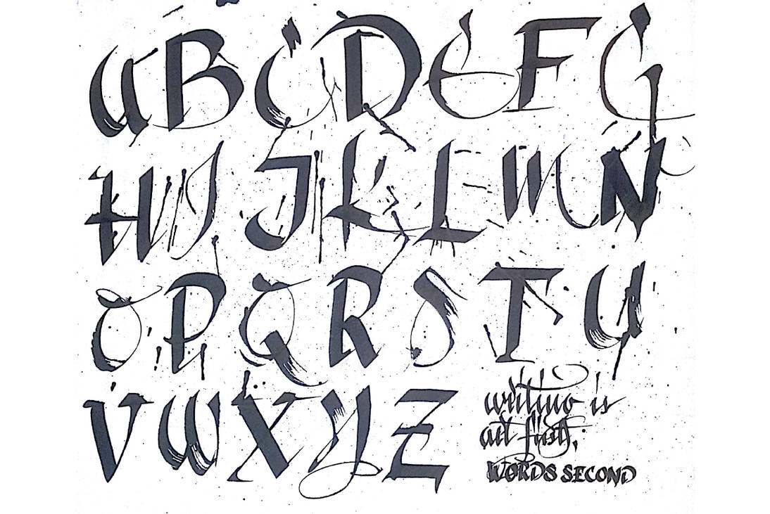 Artistic Alphabet by Kojo2047 on DeviantArt