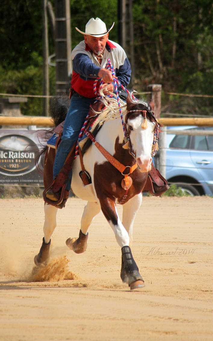 Barrel racing by Kiko-art on DeviantArt