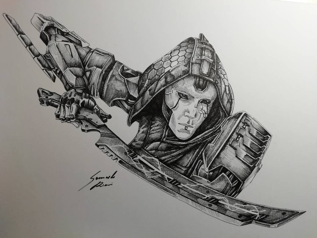 Ash Ink Ash Ink Art by SamueleRicci01 on DeviantArt
