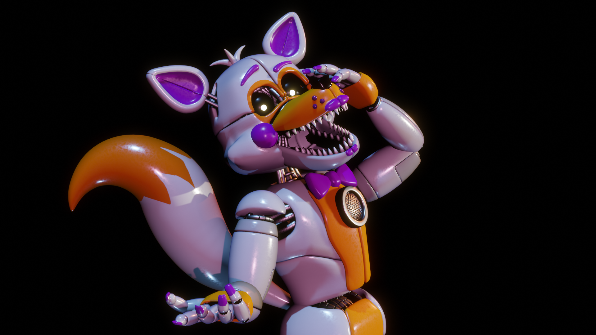 Lolbit Render #2 by KingAngryDrake on DeviantArt