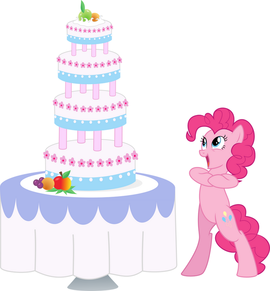 Pink Cake Deviantart Pinkie Pie and Cake by EmberFiremane on DeviantArt