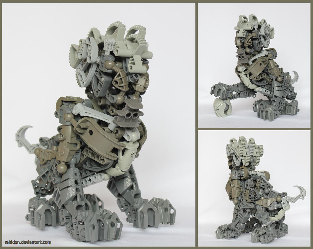 Bionicle MOC: Chinese Lion Statue