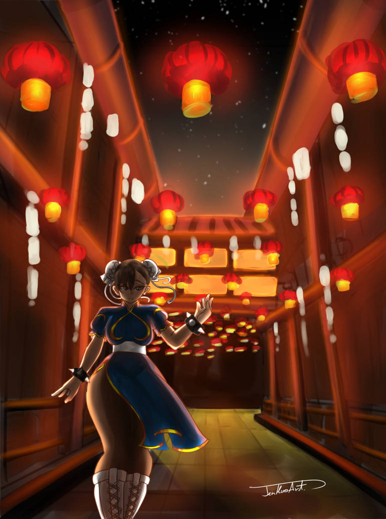Chun Li Fan Art By Jenkuraart On DeviantArt chun-li-fan-art-by-jenkuraart-on-deviantart