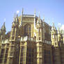 Westminster Abbey from the bac