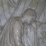 Sculpture on tomb - close up