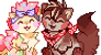 Millie and Farley Pixels