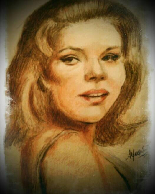 Diana Rigg Drawing Diana Rigg by kalhiel on DeviantArt