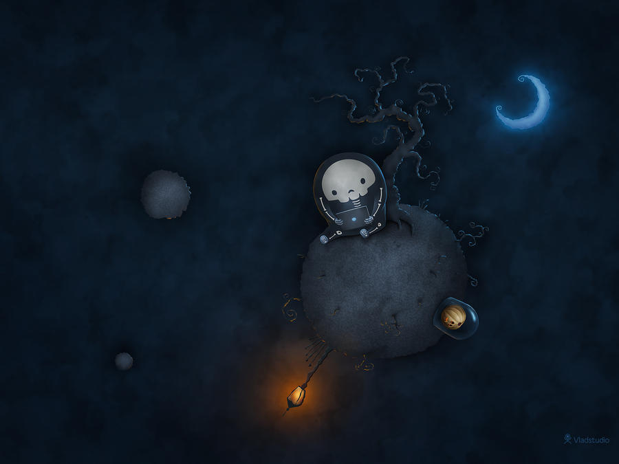 Little Planet Deviantart Halloween on a Little Planet by vladstudio on DeviantArt