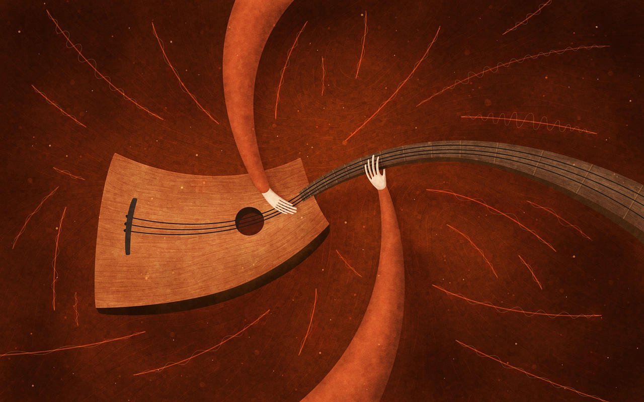 Vladstudio - Magic ofMusic- Guitar - 2560x1600 by vladstudio on DeviantArt