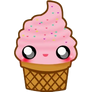 Helado Kawaii PNG