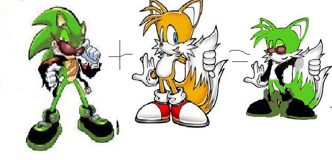 Scourge + Tails = Tourge by SanicTheHergeherg on DeviantArt