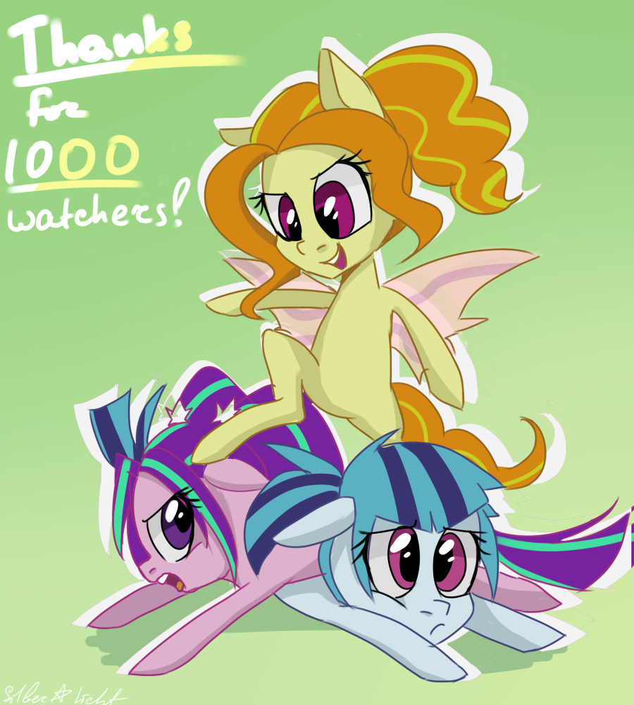 1000 watchers!!