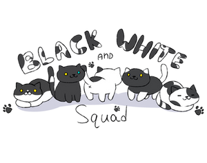 BandW squad neko atsume