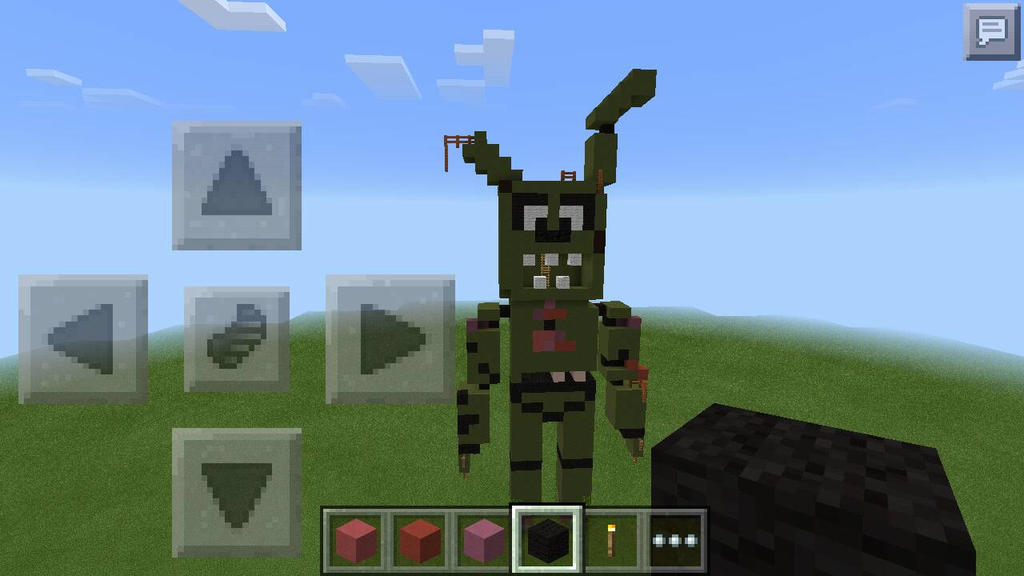 Fspringtrap Minecraft Springtrap Minecraft Model Riged – JKRF