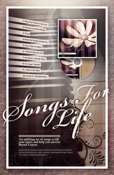 Songs For Life CD Poster