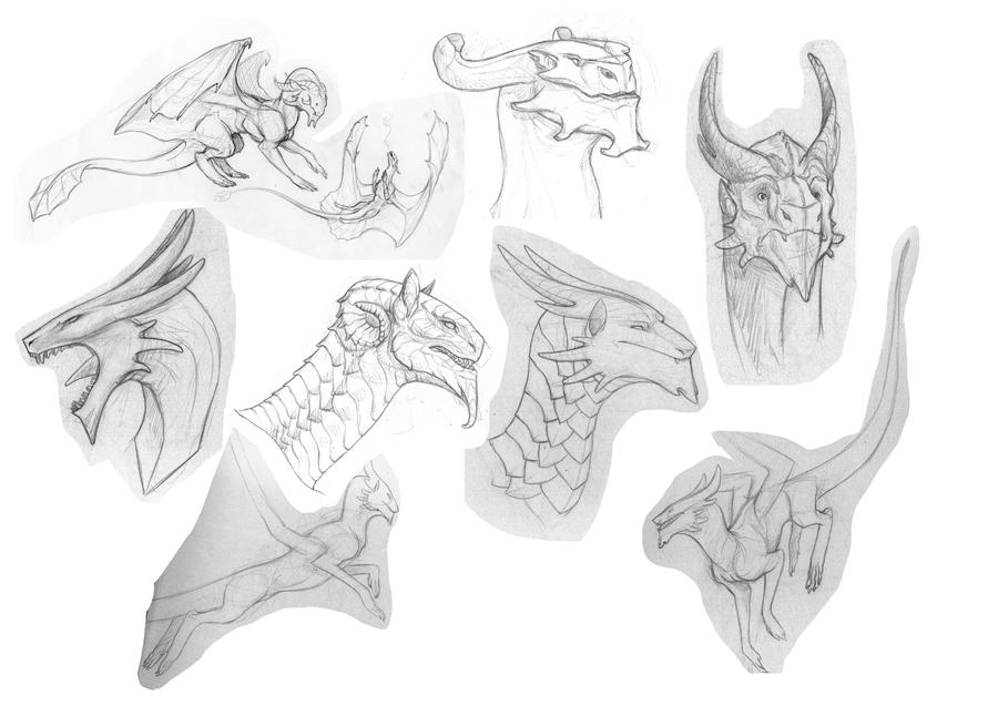 Dragon Designs by SammyTorres on DeviantArt