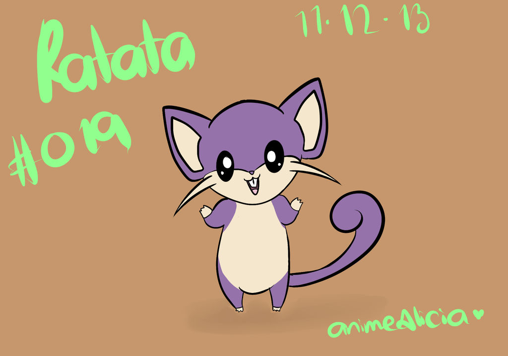 Rattata by animeAlicia99 on DeviantArt