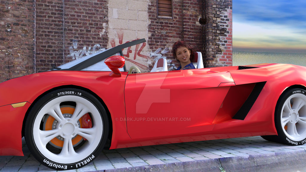 Lin Driving by DarkJupp on DeviantArt