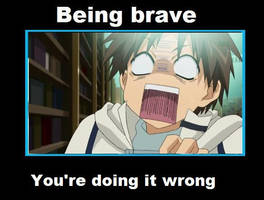 Teito be brave