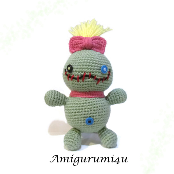 Scrump Doll Amigurumi: Crochet pattern