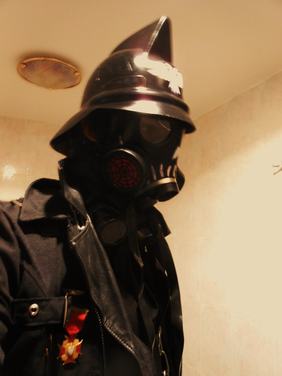 New Helm and gasmask